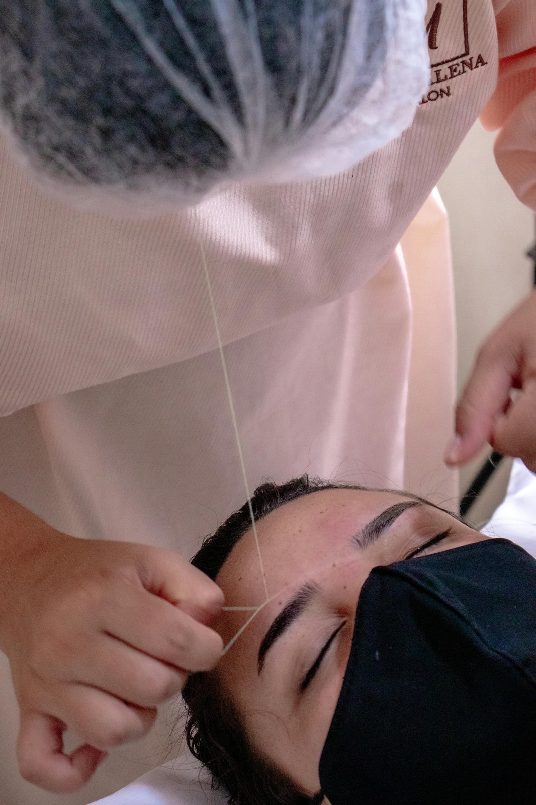 Threading service in progress
